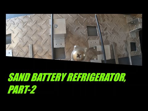 Sand Battery Refrigerator, Concept and Design, Part 2