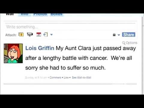 Family Guy Facebook Sketch