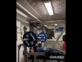100kg bench press with close grip 25 reps for 3 sets,legs up