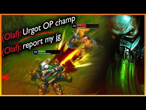 I usually DODGE this matchup, but I decided to face it... [Urgot vs Olaf]