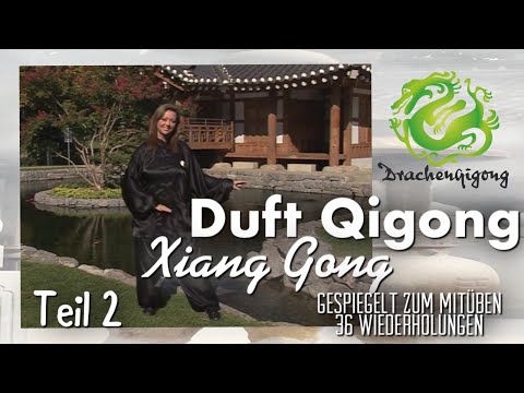 🐉 Duft Qigong Teil2 - komplette Sequenz zum Mitmachen - 36 Wiederholungen gespiegelte Version