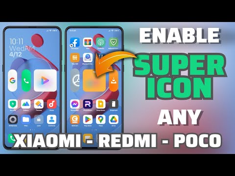 Enable Super Icon On Any Xiaomi Redmi Poco | MIUI 14 Feature On Any MIUI 13/12