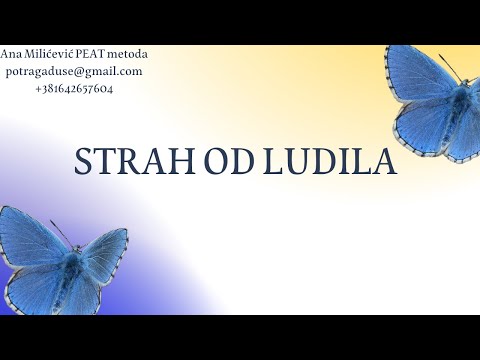 Strah od ludila kao simptom anksioznosti