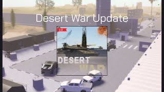 Desert War Update (so laggy ngl😭🙏)