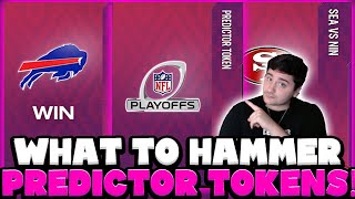 WHAT TO USE YOUR PLAYOFF PREDICTOR TOKENS ON! DO THIS RIGHT NOW! MADDEN 23 ULTIMATE TEAM!