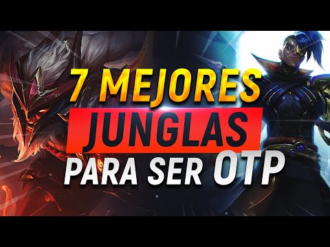 TOP 7 MEJORES CAMPEONES para ser OTP en JUNGLA | League Of Legends