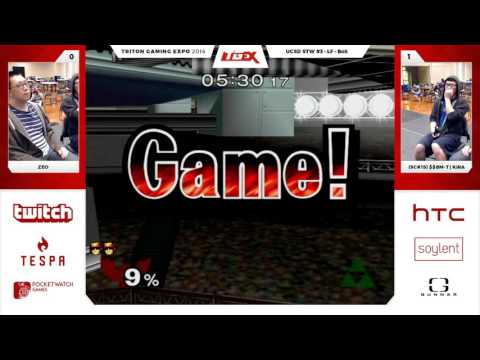 UCSD STW #3 - Zeo vs. SSBM-T | Kira - Singles Top 48 LF - SSBM