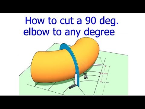 FIT UP AND INSPECTION OF ELBOWS OF ANY DEGREE WITH TWO RIGHT ANGLES
