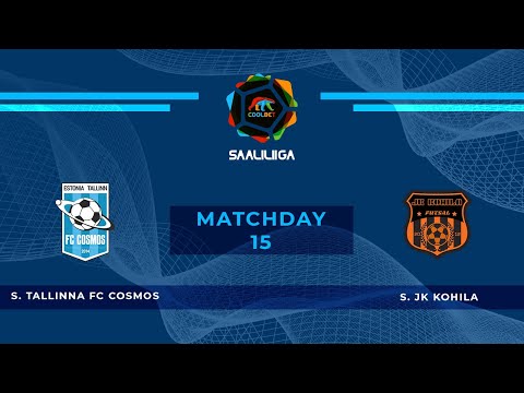 Tallinna FC Cosmos - JK Kohila. Coolbet Saaliliiga. MD 15. Live stream
