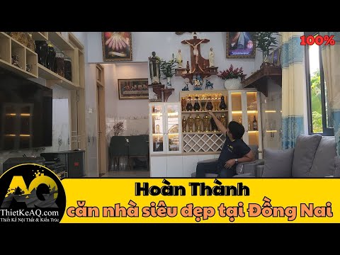 Quá Sốc! Với độ đẹp của căn nhà do Cty AQ thiết kế và thi công tại Đông Nai