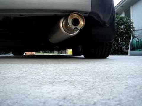 03 element ex AWD megan racing N1 exhaust w/ silencer