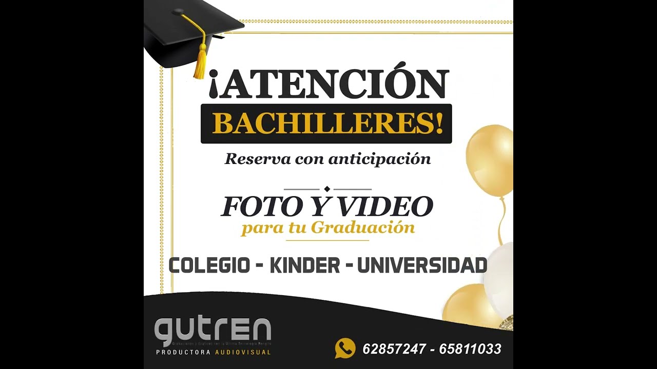 PAQUETES DE GRADUACION 2022