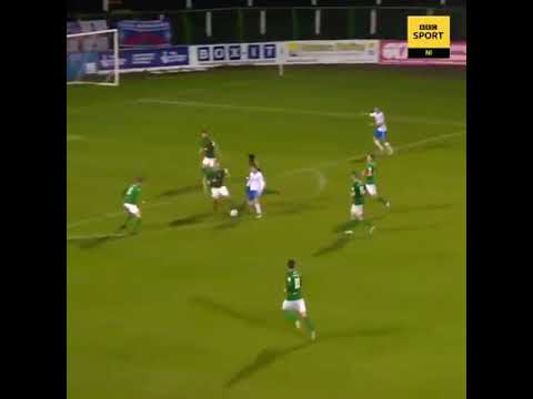 Glentoran goalkeeper Aaron McCarey suspended over clash with Bobby Burns.