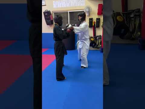 初空手着スパーリング #武道塾 #mma  #総合格闘技
