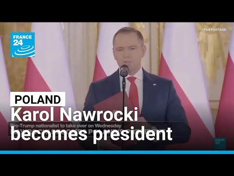 Karol Nawrocki becomes Poland's president