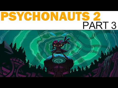 Psychonauts 2 Let's Play - Part 3 - PSI-King's Sensorium (Full Playthrough / Walkthrough)