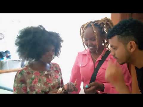 Chepkosgei rapper runs away after seeing magic #khaligraphjones #presenterali #mungaieve #khaligraph