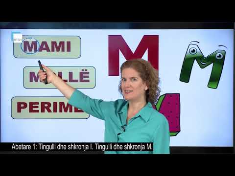 Abetare 1 - Tingulli dhe shkronja I. Tingulli dhe shkronja M
