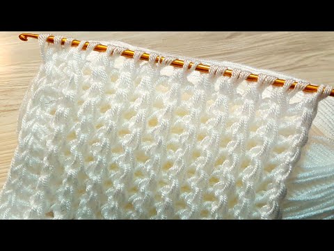 Amazing👌😍 Ganchillo muy hermoso / Cómo tejer una manta de bebé a crochet