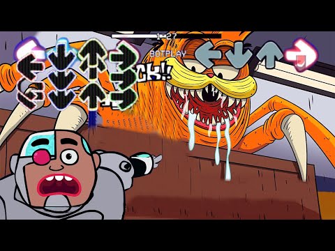 Guys look, a Garfield MONSTER!  | FNF MOD |