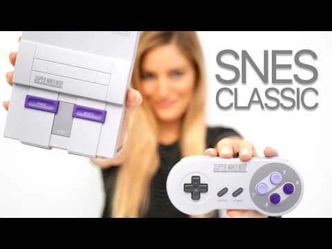 SNES Classic Unboxing and Gameplay!!