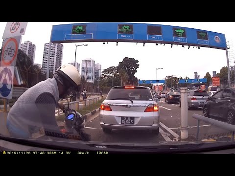 20nov2019  woodland causeway crossing  hit & run by malaysia bike #JSV1578
