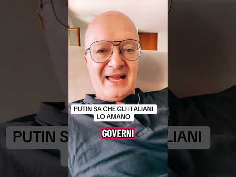 Putin since Italians have loved him #massimotaramasco #putin #italy #russia