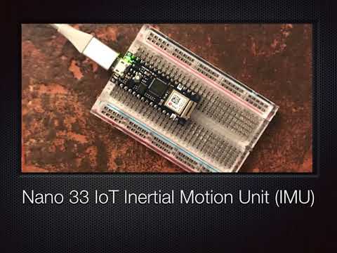 Arduino Nano 33 IoT - IMU