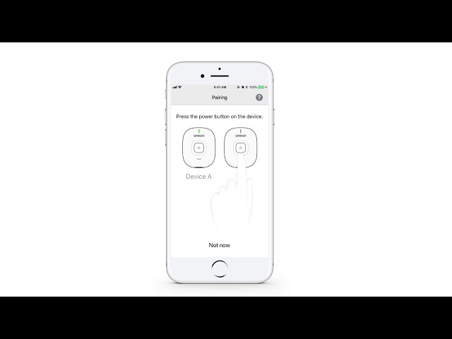 Video teaser for OMRON Avail®: Pairing TENS Devices