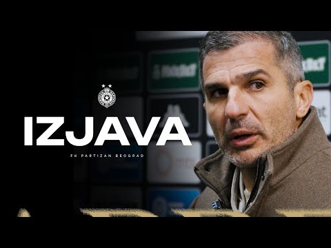 IZJAVA | Stojaković nakon meča Partizan - Radnički (0:0)