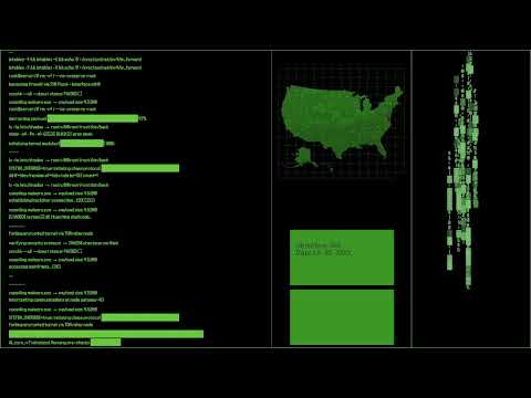 Hacker Screen Simulator