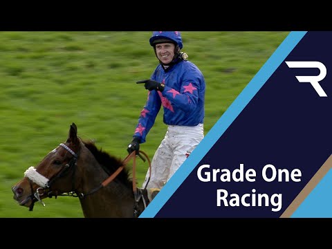 CUE CARD brings the house down as he wins the 2016 Betfair Chase - his third victory in the race