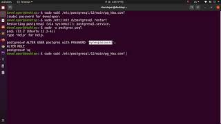 How to Reset Forgotten Password for postgres of PostgreSQL Database on Ubuntu 20.04 LTS, Linux