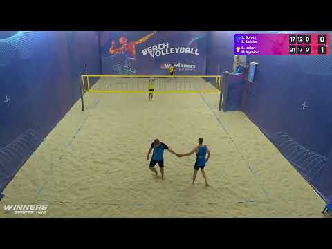 14:35 S.Borets / S.Zalizko - B.Isakov / M.Kyselov | Winners Beach Volleyball