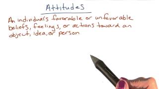 Attitudes and affection - Intro to Psychology