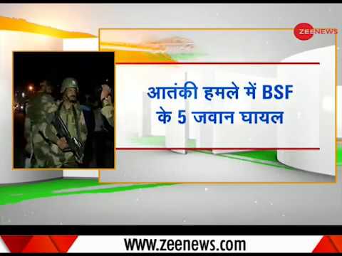 Five BSF jawans injured in Srinagar