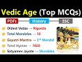 The Vedic Age | Top MCQs | Ancient History Gk | Vedic Period | Important Topic For SSC, CHSL |