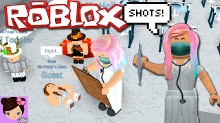 Roblox Nurse Roleplay - Taking Care of Kids and Giving Shots  in Little Angels Day Care