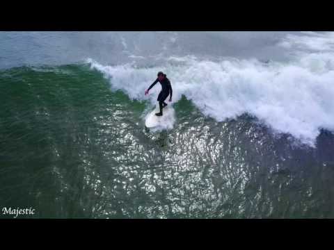 Fun waves captured by drone at Bradley Beach