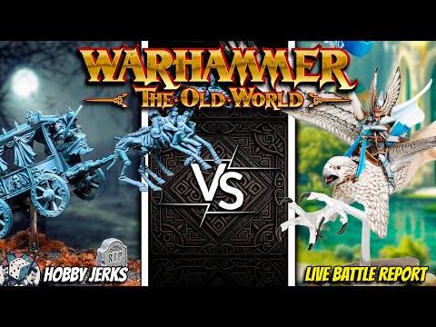 Vampire Counts vs High Elves | Warhammer The Old World (Live Battle Report)