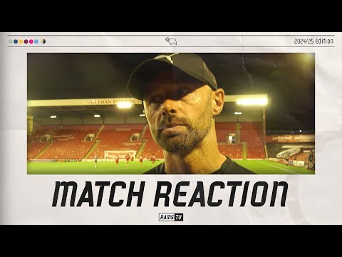 MATCH REACTION | Paul Warne - Barnsley (A)