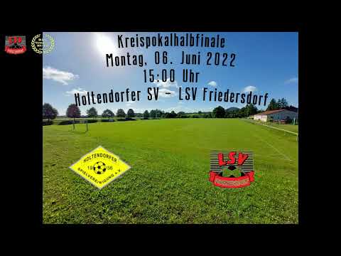 Ankündigung Kreispokalhalbfinale Männer: Holtendorfer SV - LSV Friedersdorf