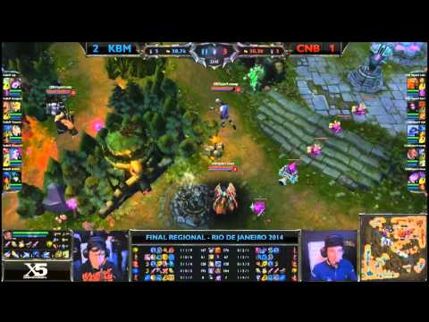 Brazil Regional Season 2014 Final: KaBuM! e-Sports vs CNB e-Sports Club G4 (26.07.2014)