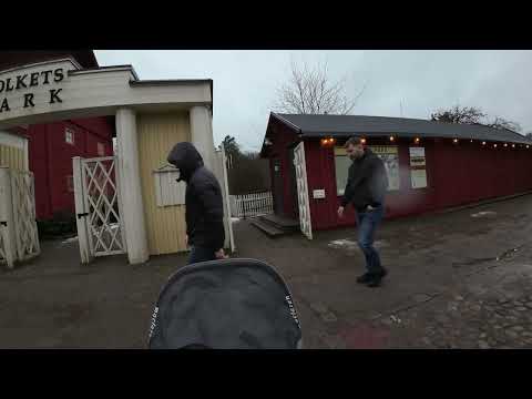 Winter Walking tour Linköping Sweden 🇸🇪 4K 60 fps ASMR