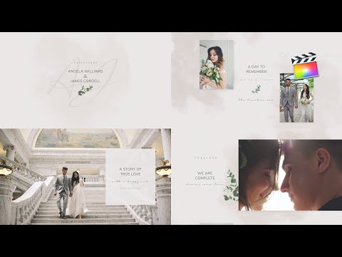 Wedding Day Modular Template for Apple Motion & FCPX - MotionVFX