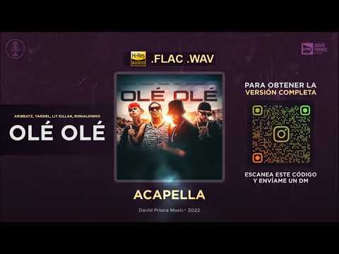AriBeatz, Yandel, LIT killah, Ronaldinho - Olé Olé🎙️ ACAPELLA (By David Prince Music)