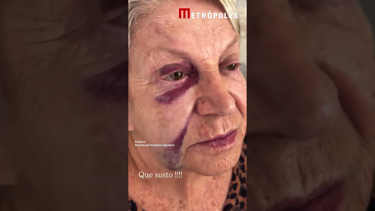 "Tombo muito grande", revela Poliana Rocha sobre queda da mãe em casa