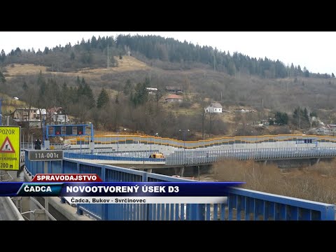 TV SEVERKA - Novootvorený úsek D3