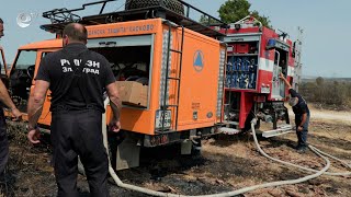Отмениха бедственото положение в общините Тополовград и Свиленград, но пожара не е локализиран