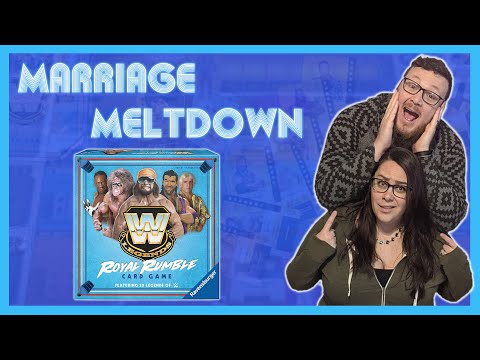 Marriage Meltdown | WWE Legends Royal Rumble Card Game | Play Through